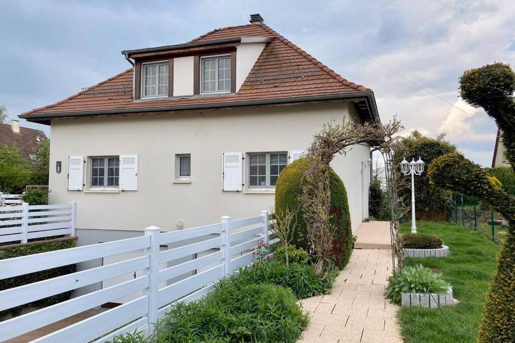 Le Papillon,Logement Cosy En Alsace Erstein Bagian luar foto